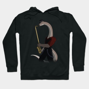 DINOMETAL - BRACHIOSAURUS (No Background) Hoodie